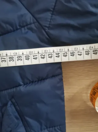 Plumas Zara Kids 3/4 Talla 6-8 Azul