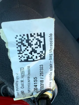 Asiento de conductor Fiat Ducato, Jumper y boxer