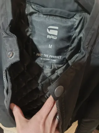 Giacca G-Star RAW nera con difetto manica