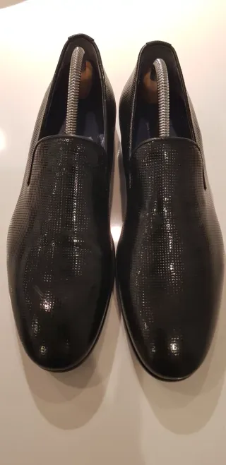 Mocasines piel charol Calvin Klein T41/UK8