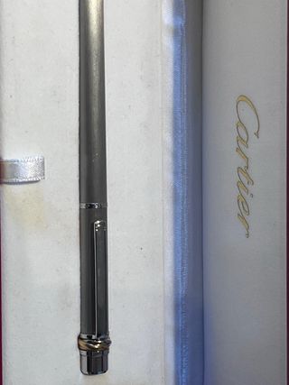 Pluma Cartier Trinity Vendome acero Oro y Plata