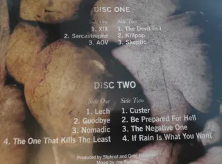 Album lp x2 Vinilo Slipknot 5: The Gray Chapter