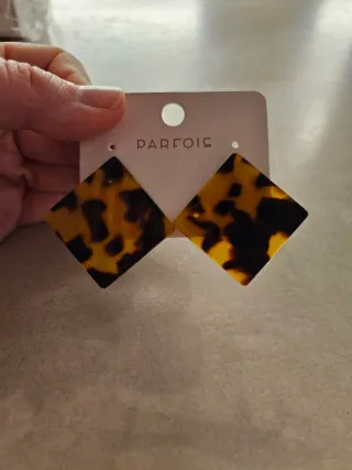 Pendientes Cuadrados Tortoise Parfois
