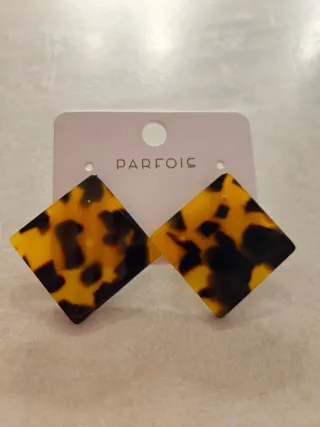 Pendientes Cuadrados Tortoise Parfois