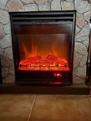Chimenea eléctrica decorativa