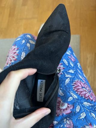 Botas altas Steve Madden negras