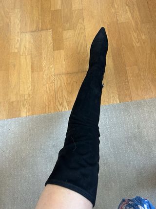 Botas altas Steve Madden negras