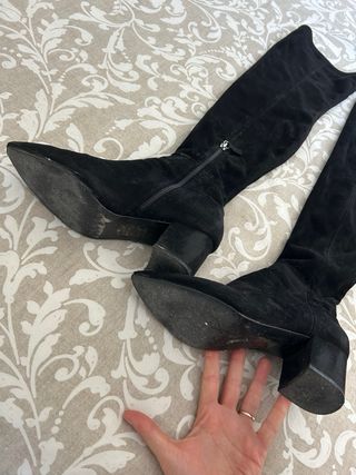 Botas altas Steve Madden negras