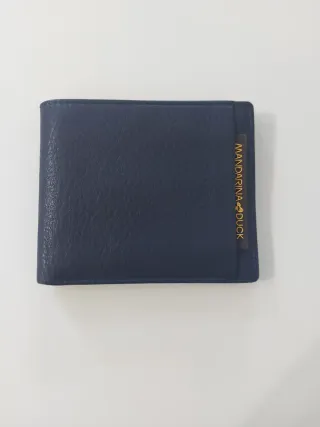 Portafoglio Mandarina Duck Pelle Blu Uomo