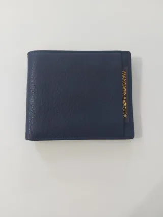 Portafoglio Mandarina Duck Pelle Blu Uomo