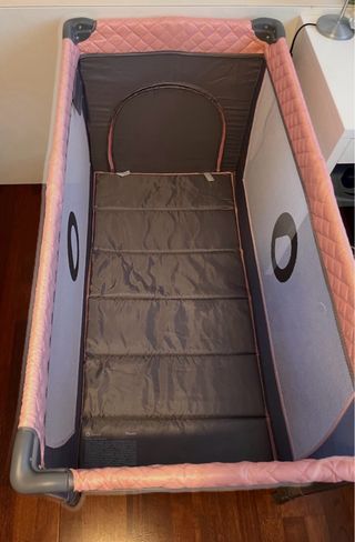 Cuna de viaje con colchon
