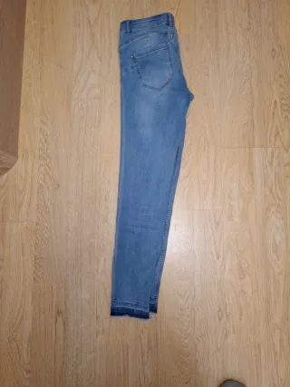 Pantalón vaquero azul recto T.36