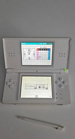 Nintendo DS Lite y cargador.