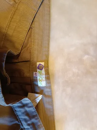 Pantalón de trabajo cargo beige