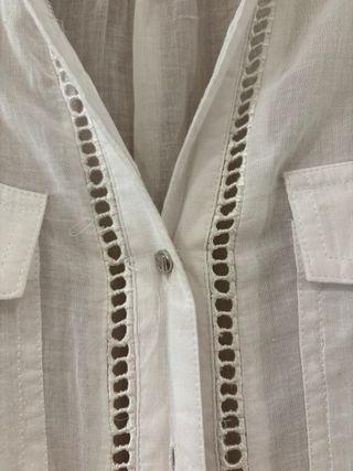 Camisa Adolfo Domínguez Blanca Mujer