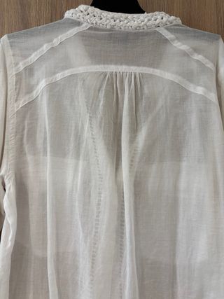 Camisa Adolfo Domínguez Blanca Mujer