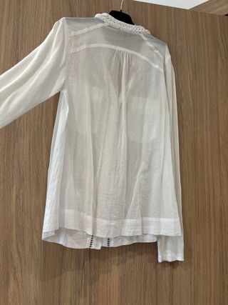 Camisa Adolfo Domínguez Blanca Mujer