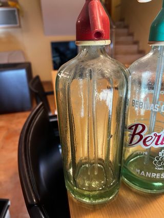 Lote de 8 sifones algunos serigrafiados