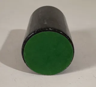 Frammenti di notte - portacandela in marmo nero