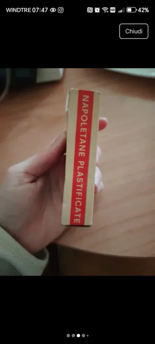 Carte Napoletane Dal Negro Plastificate e telate