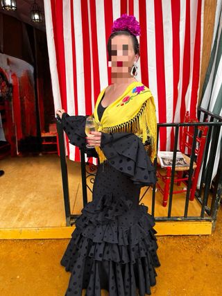 Traje Aire de Feria Negro Talla 36