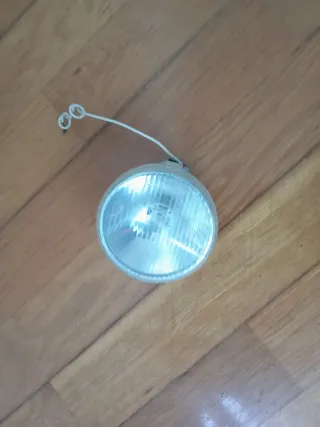 Foco antiguo bicicleta