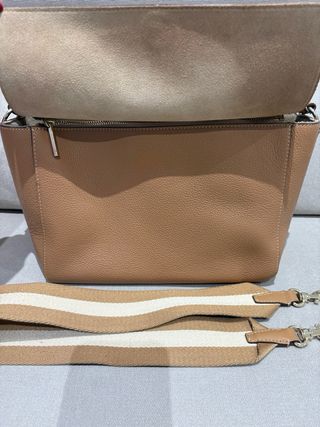 Bolso Purificación Garcia Beige/Marrón