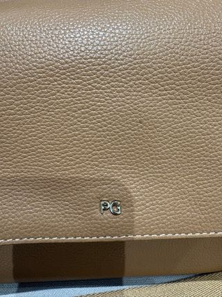 Bolso Purificación Garcia Beige/Marrón