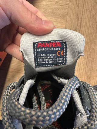 Zapatos de seguridad Panter