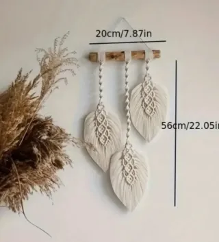 Tapices Macramé Beige