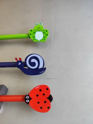 Barras Cortina Infantiles Animales (3 uds)