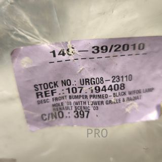 PARAGOLPES DELANTERO RENAULT SCENIC NUEVO 107194408