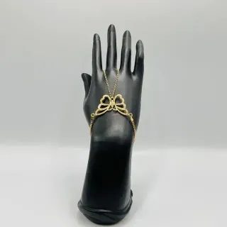 PULSERA MANITA MARIPOSA PERFORADA. Oro 18k.