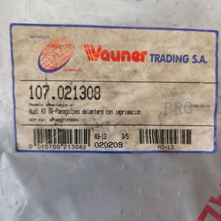 PARAGOLPES DELANTERO AUDI A3 NUEVO 107021308