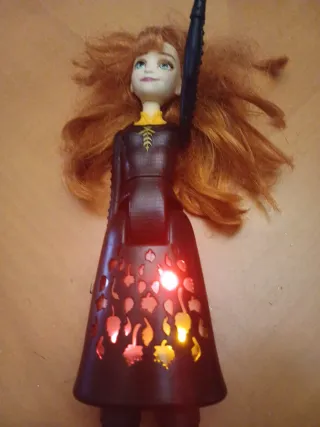 Muñeca Elsa con luces