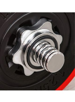 2 Mancuernas pesas de 10 kg cada una. Total 20 kg