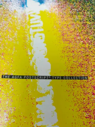 Libros tipográfico AGFA.