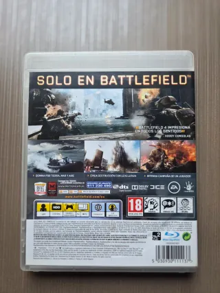 Juego PS3 Battlefield 4 EA FPS