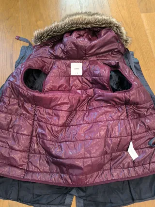 Parka Pull&Bear desmontable azul marino