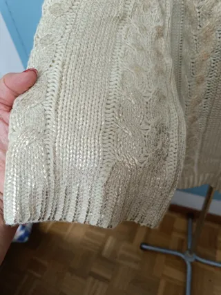 Jersey Dorado Trenzado Talla Única