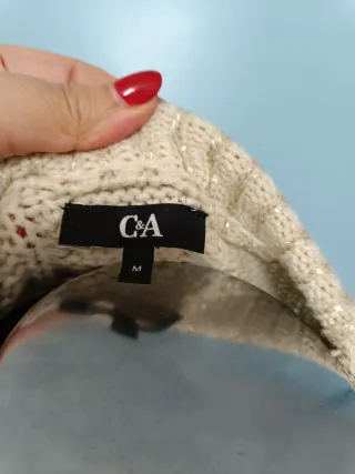 Jersey Dorado Trenzado Talla Única