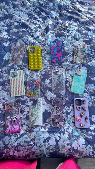 Lote Fundas iPhone 15 Pro Max