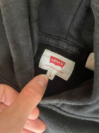 Sudadera Levis Negra