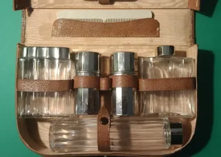 NECESER DE VIAJE CABALLERO " VINTAGE" / AÑOS 50