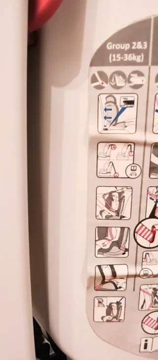 Silla coche grupo 2-3