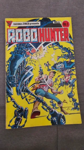 3 Cómics Robo Hunter