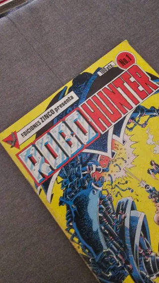 3 Cómics Robo Hunter