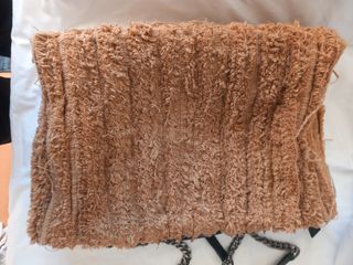 Bolso grande marrón y negro