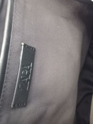 Bolso grande marrón y negro