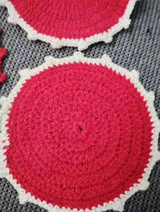 Manoplas de cocina crochet (2 unidades)
